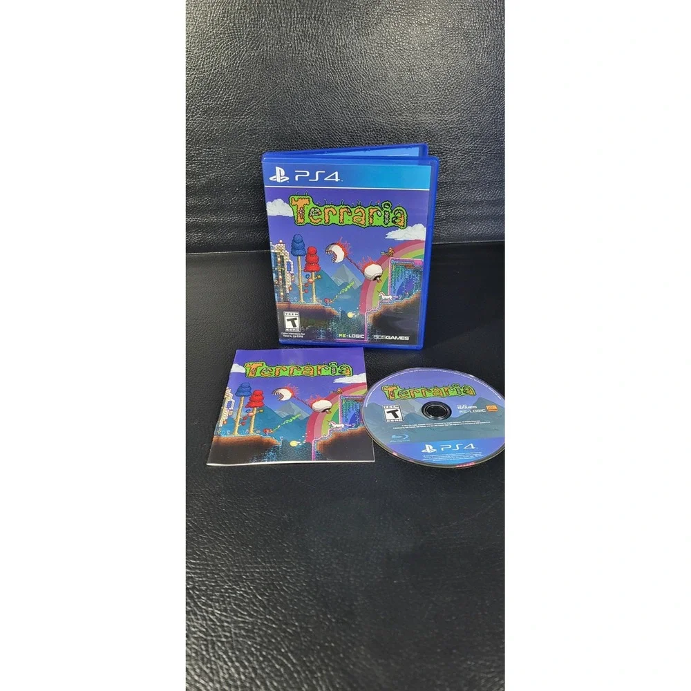 Terraria Sony PlayStation 4 PS4 2014 505 Games Action Adventure Sandbox Disc